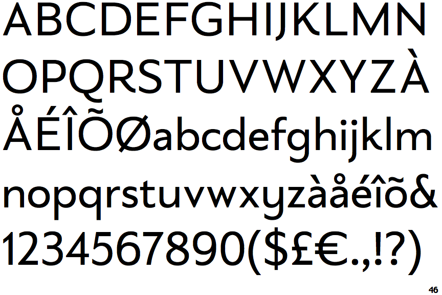 Identifont - Novantique Sans