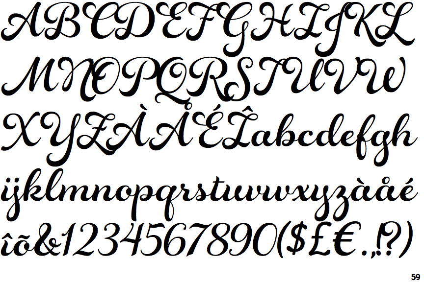 Free fonts snell roundhand black