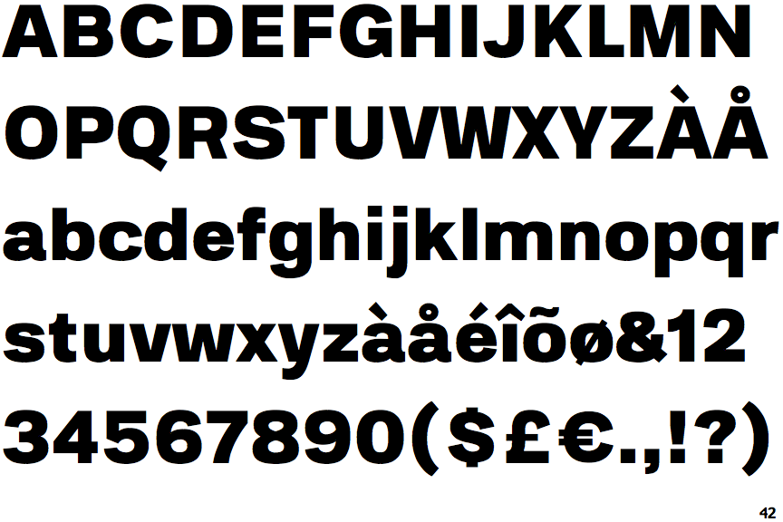 LD Grotesk Heavy