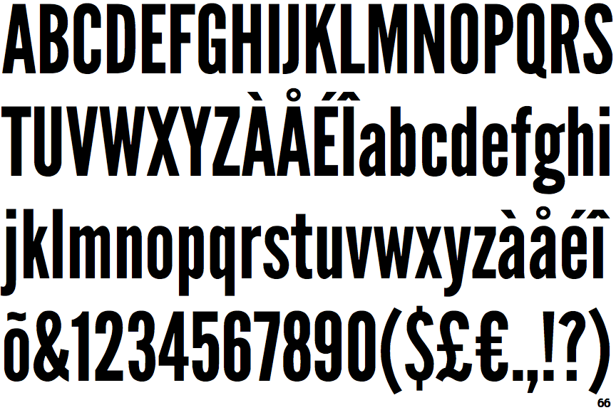 franklin gothic condensed franklin gothic condensed