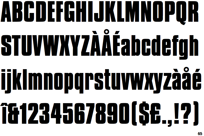 Compacta Bold (Letraset)