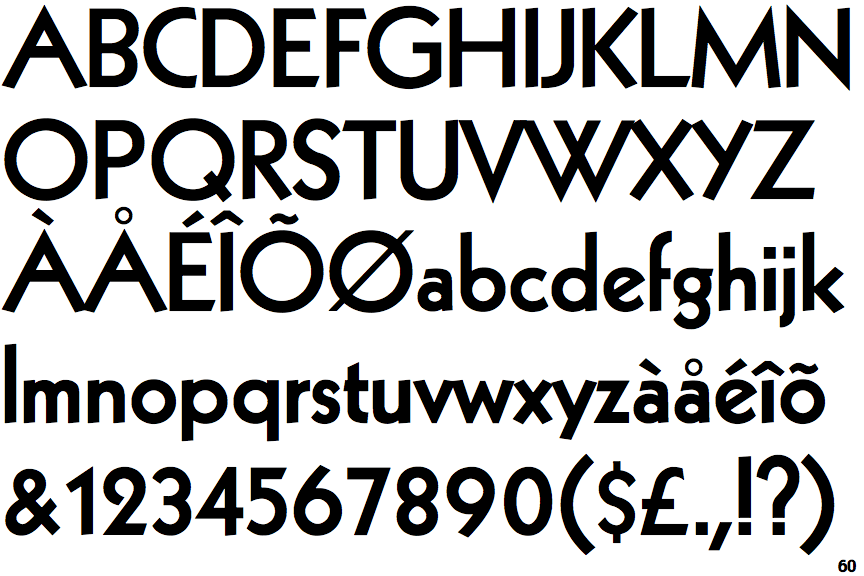 Identifont Koch Original