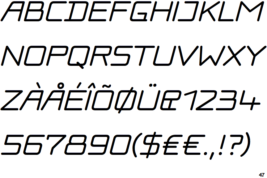 Stndrd Display Italic