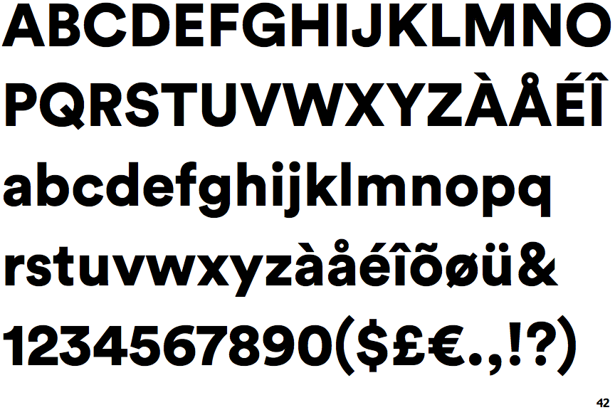 Identifont LL Circular Black