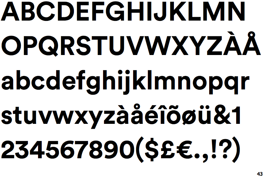 Identifont LL Circular Bold
