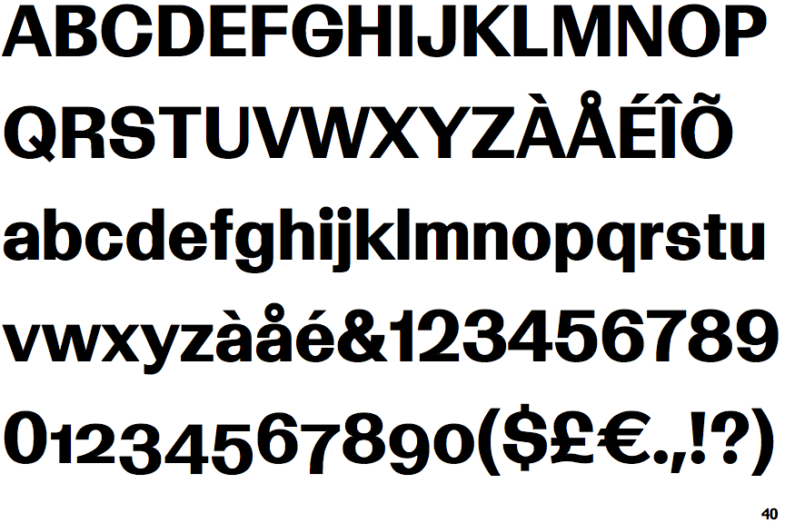 Identifont LL Geigy Bold