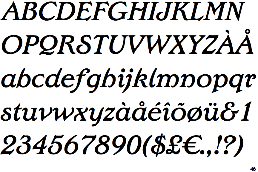 Edwardian Italic