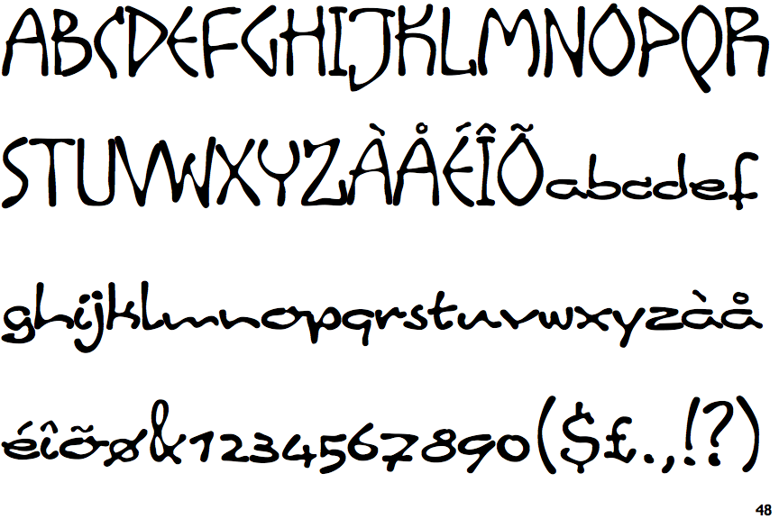 Linotype Inky Script