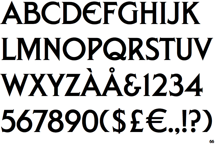 Identifont Liberty