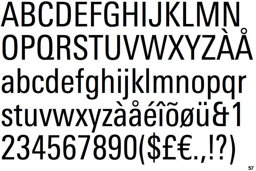 Free font arial narrow