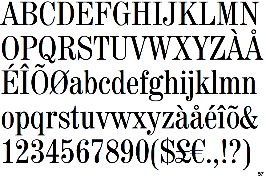 Madison Antiqua Condensed