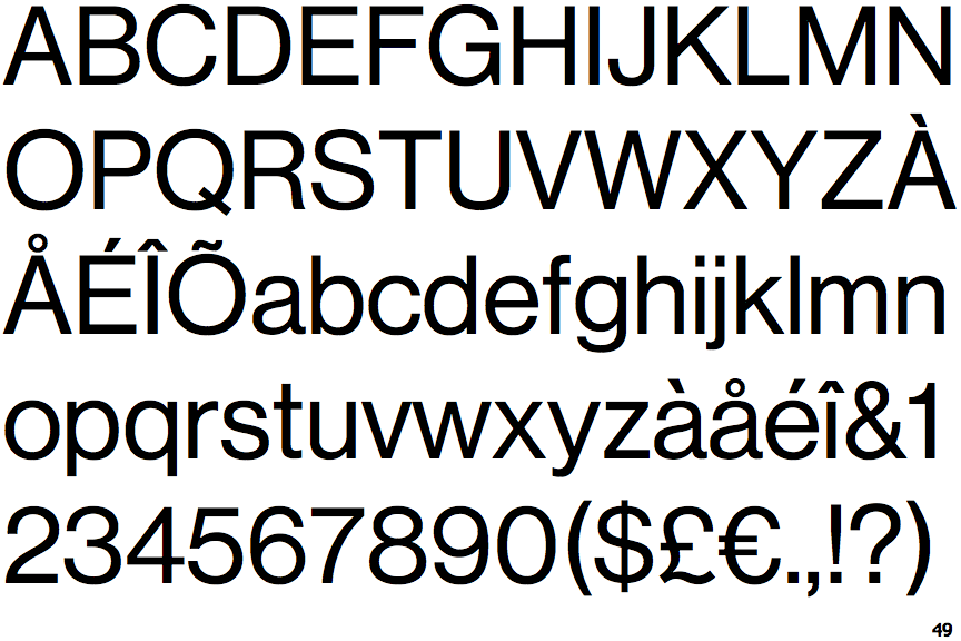 Neue Haas Grotesk Display