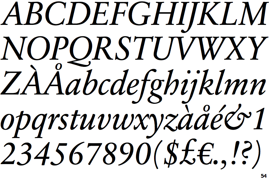 Sabon Next Italic