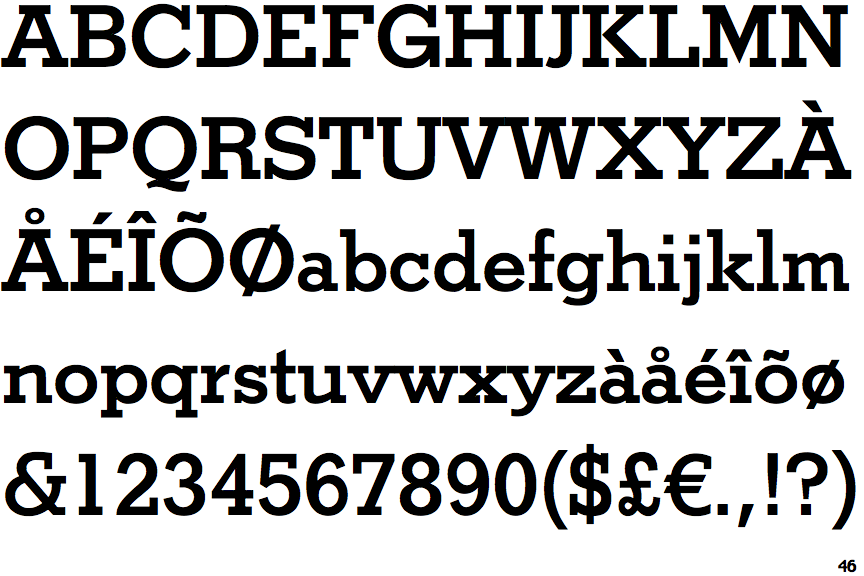 Linotype Stymie Bold