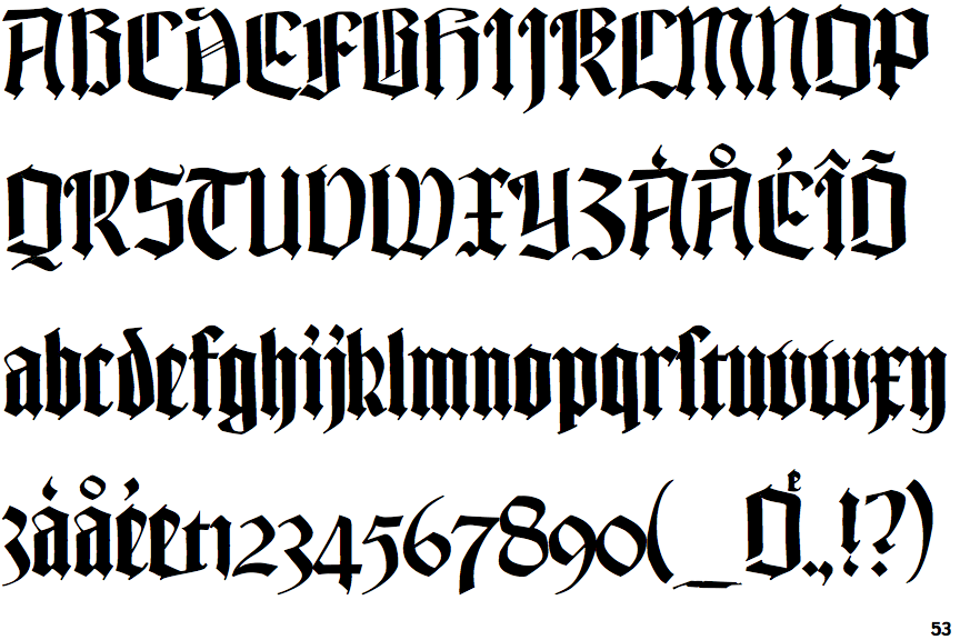 Linotype Textur Gotisch DFR