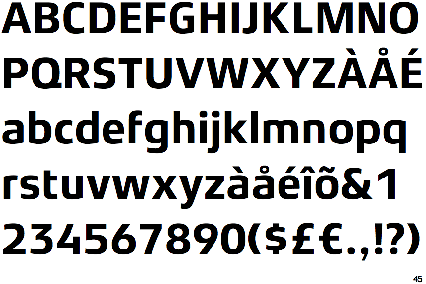 Xenois Sans Bold