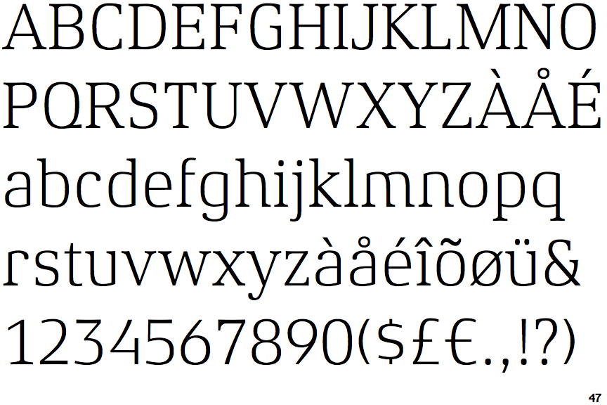 Xenois Serif Light