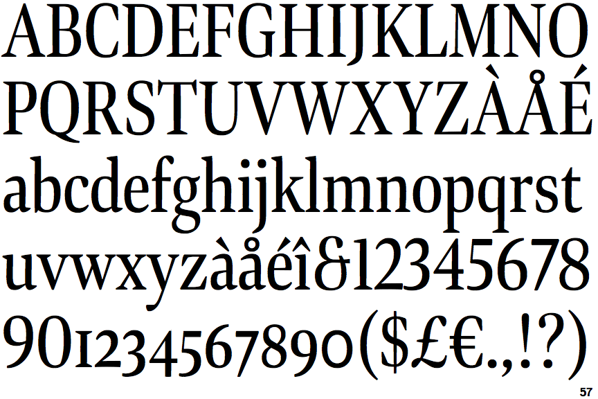 Bennet Display Extra Condensed