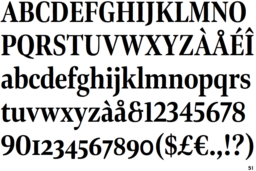 Bennet Display Extra Condensed Bold