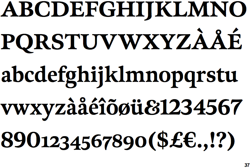 Identifont Meno Text Bold
