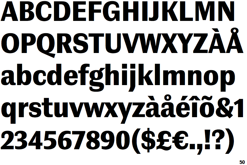 Contemporary Sans Black