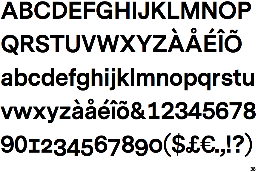 Messina Sans Bold