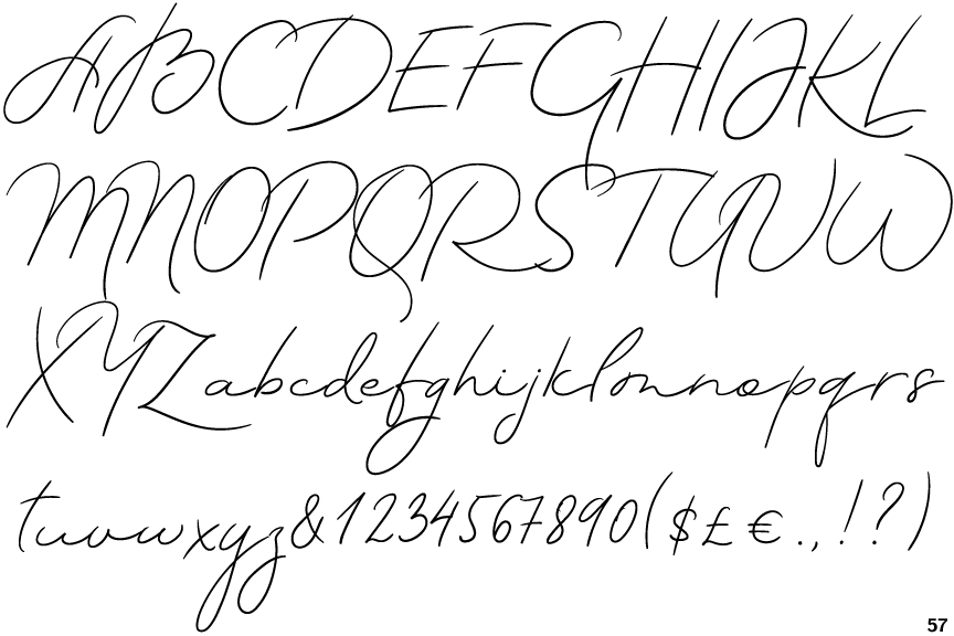 Identifont The Artist Script