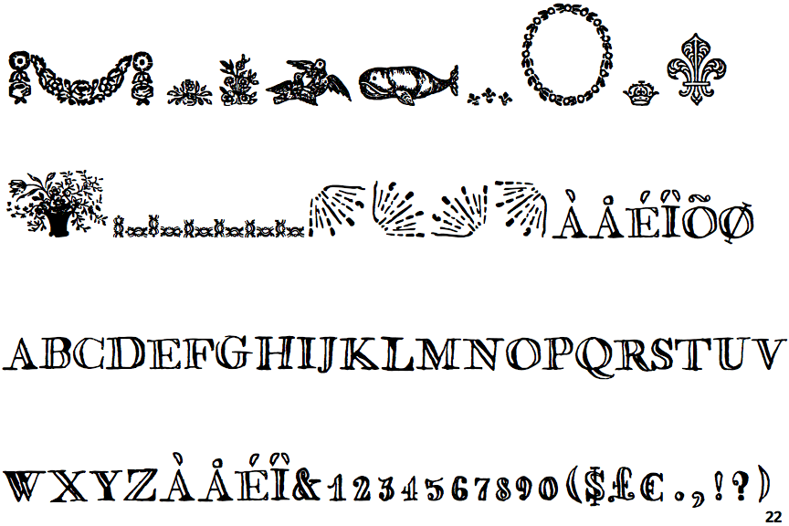 Identifont Saltpetre