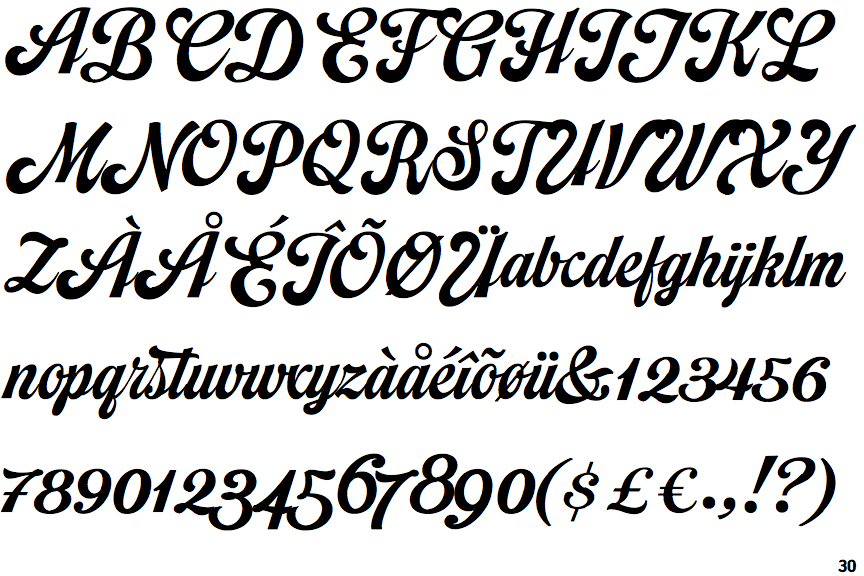 Alameda Script