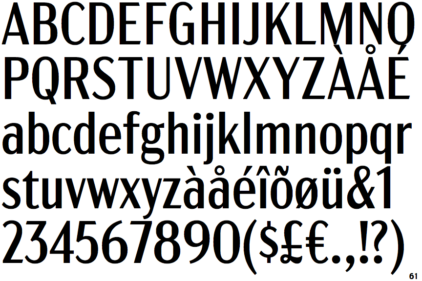 Acme Gothic Condensed