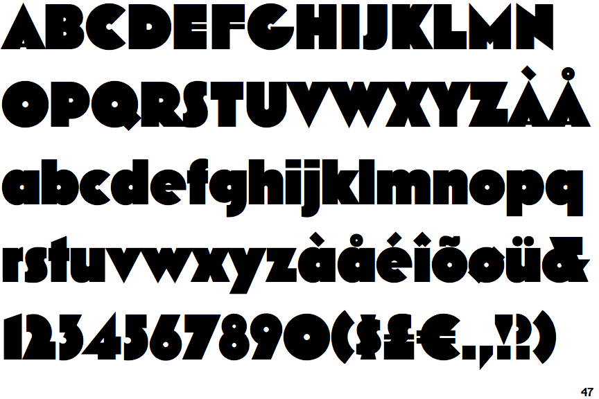 Identifont Mostra Nuova Black