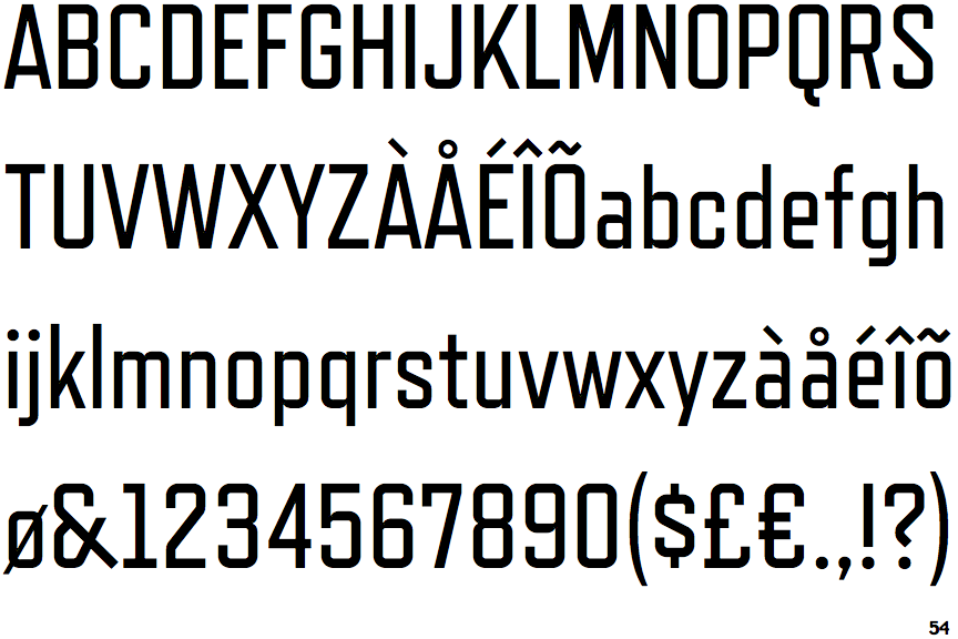 Identifont Refrigerator Deluxe