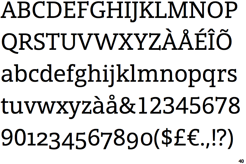 Open Serif