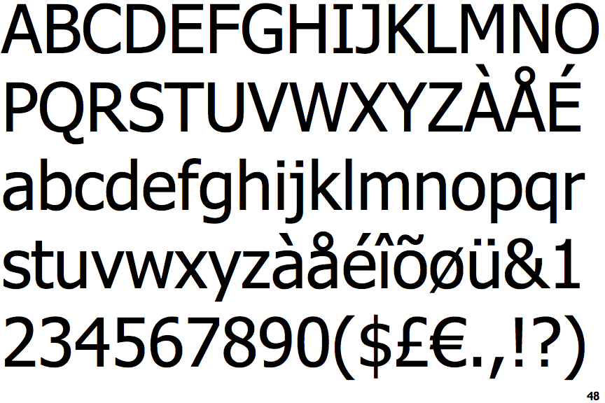 Image result for Tahoma Font
