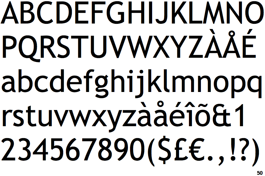 Image result for Trebuchet Font