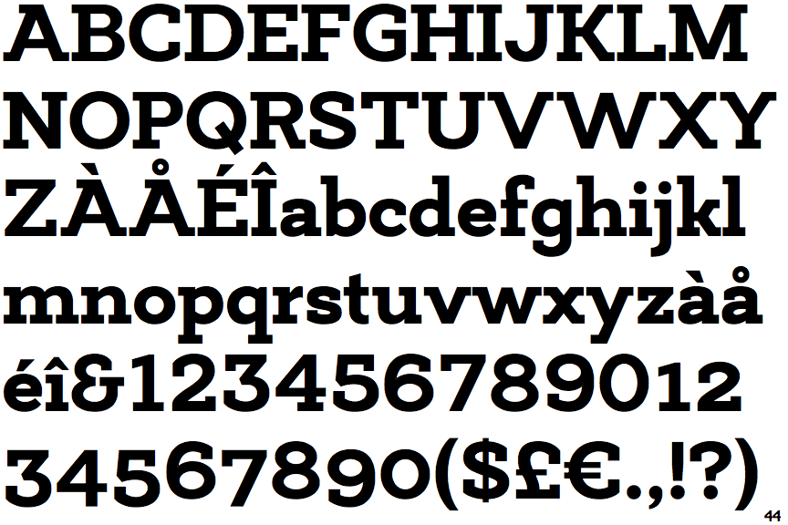 Vitesse Black Font