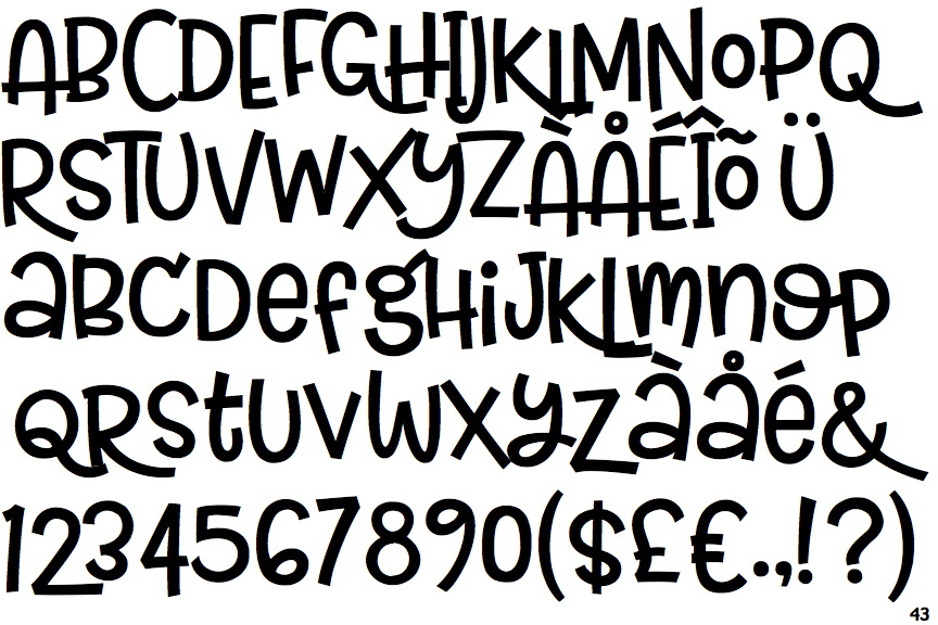 Identifont Allspice Alternates