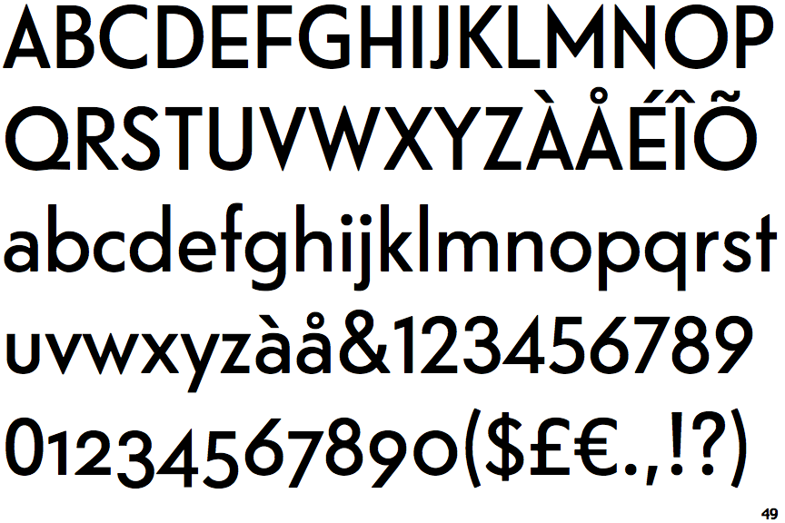 Mr Eaves Font