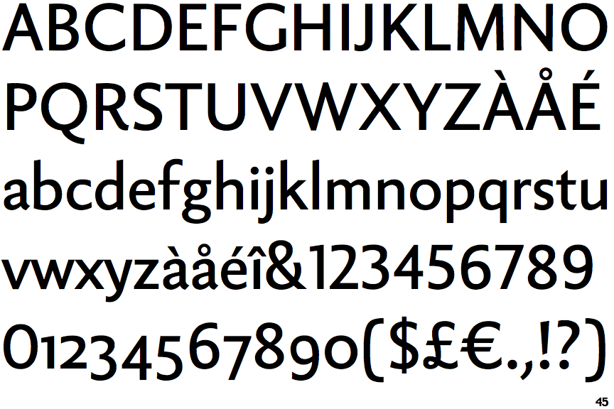 Berling Nova Sans