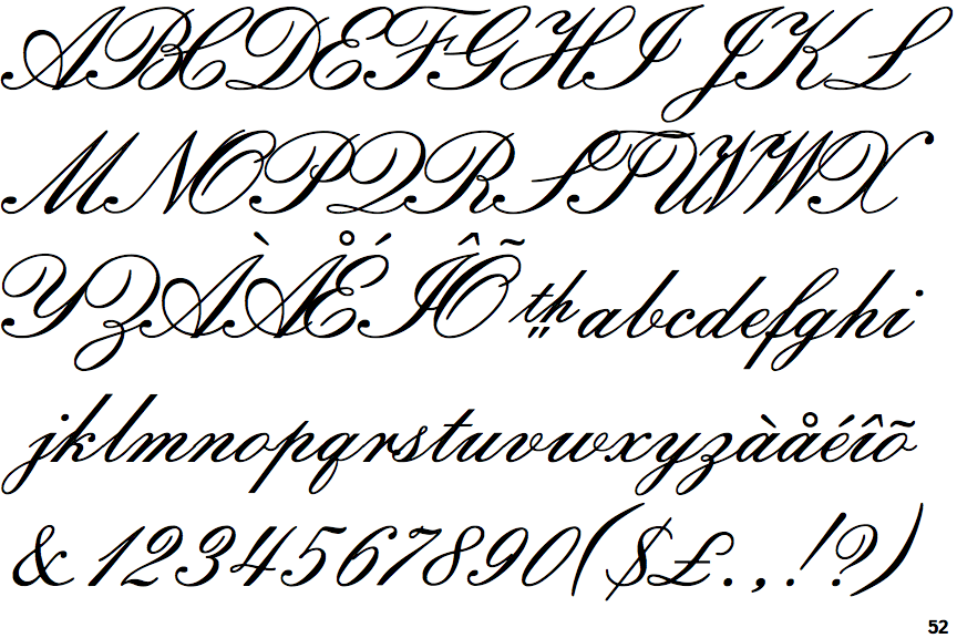 Florentine Script II