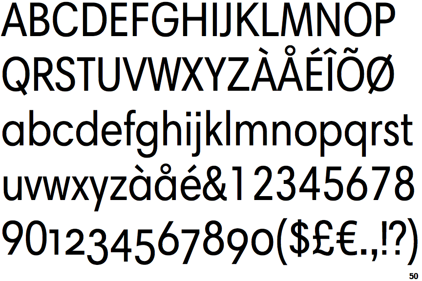 Harmonia Sans Condensed