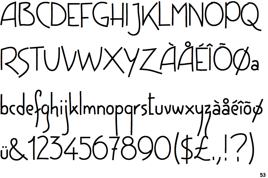High Script Forty