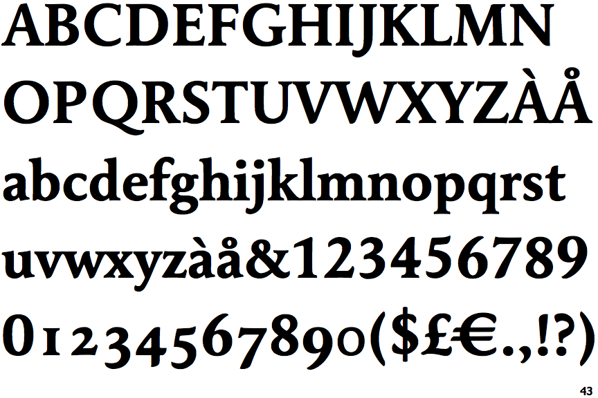 Differences - Centaur Bold & Maxime Bold