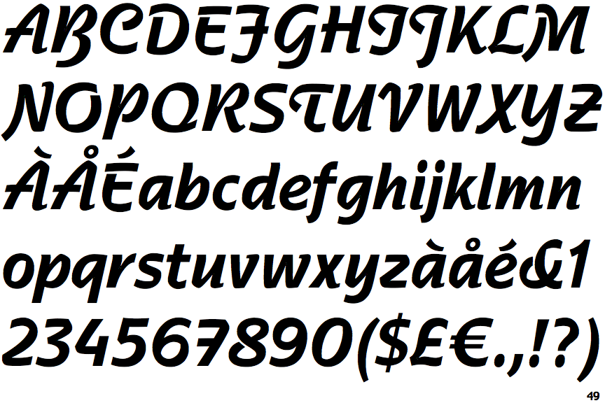 Nadianne Condensed Bold