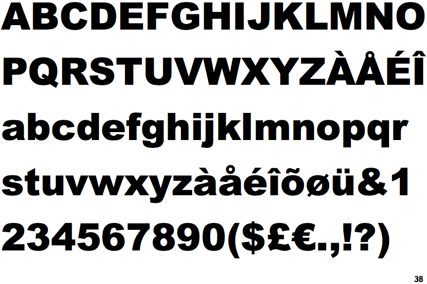 epson light gothic fonts