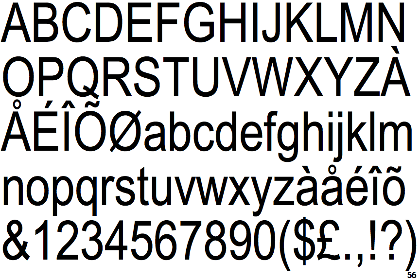 download arial narrow font for photoshop