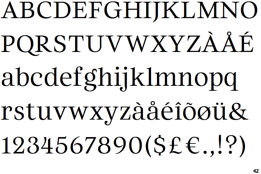 Identifont Arise Light