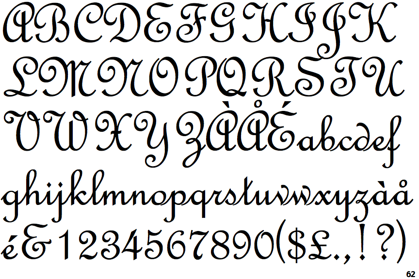 French Script