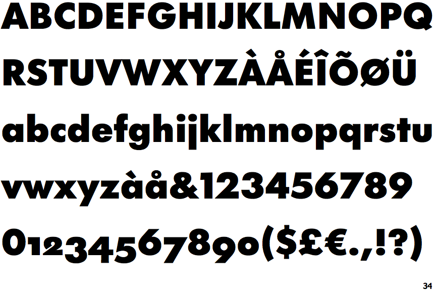 Futura Now Text Black