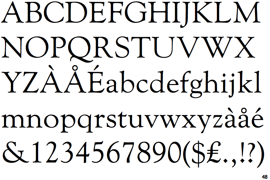 Monotype Goudy Old Style